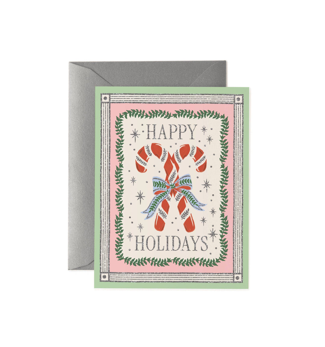 Rifle Paper - Candy Cane Greeting Card