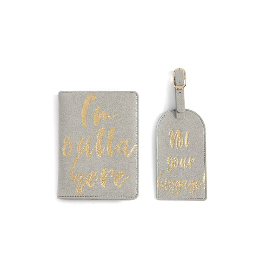 Passport / Luggage Tag Set