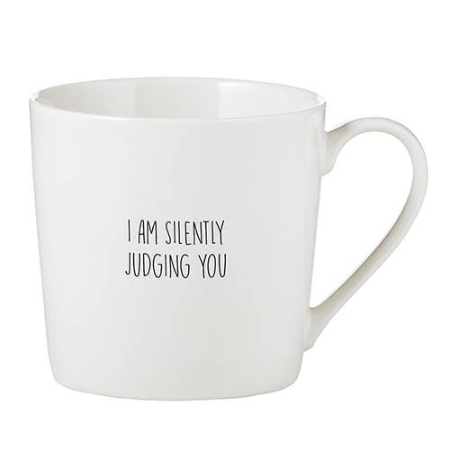 I Am Silently Judging You Ceramic Mug