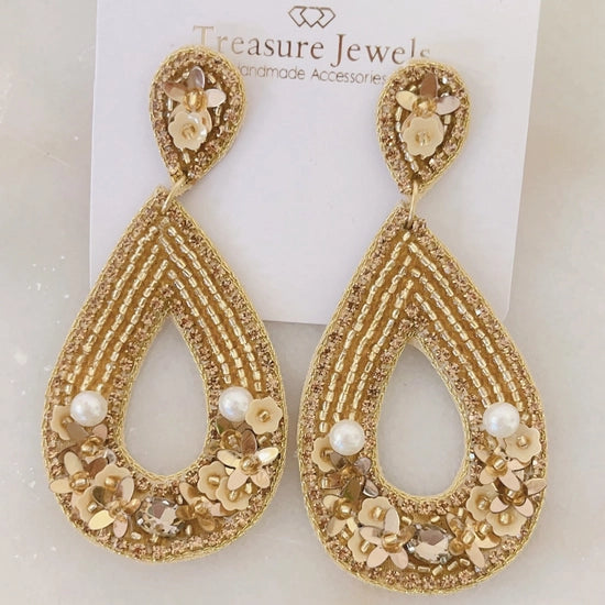 Treasure Jewels - Abby Gold Earrings