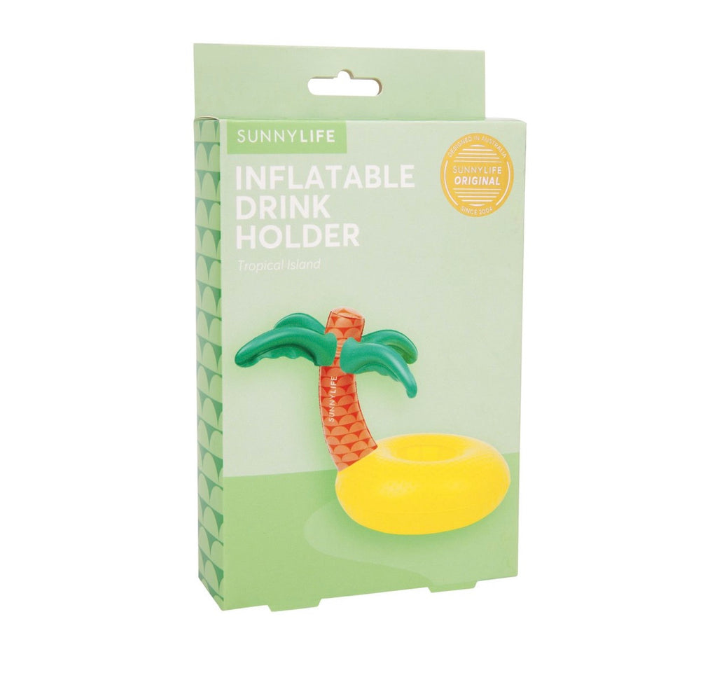 Inflatable Drink Holder - Tropical Island