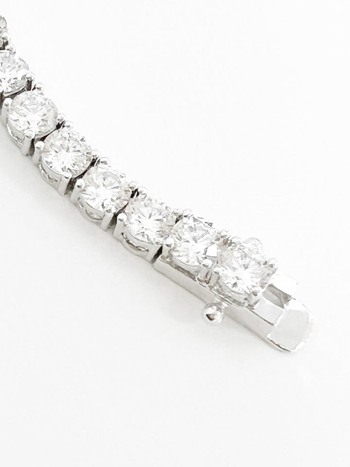 Jana - Tennis Bracelet (Silver)