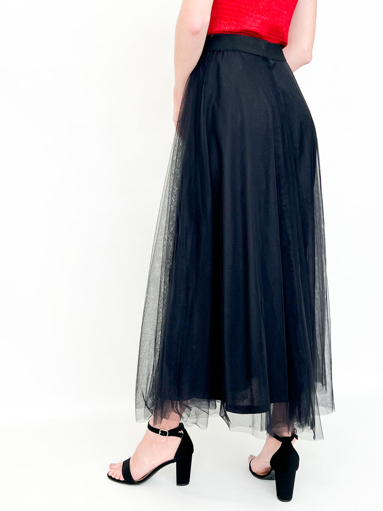 Dezarae - Black Tulle Skirt