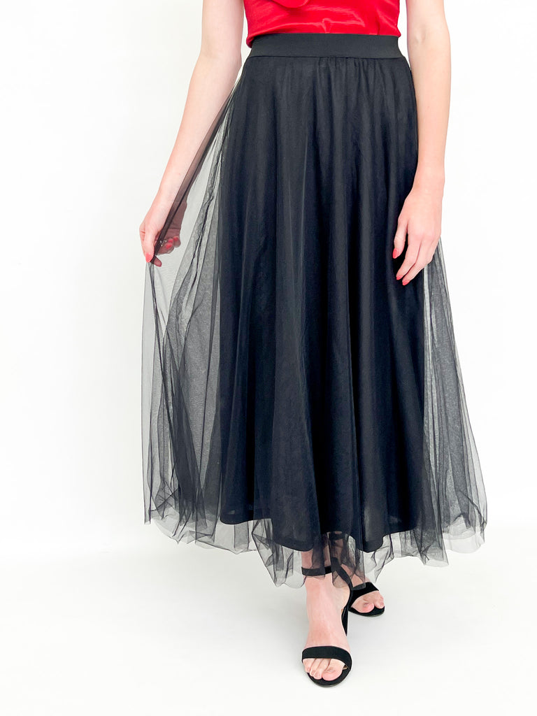 Dezarae - Black Tulle Skirt