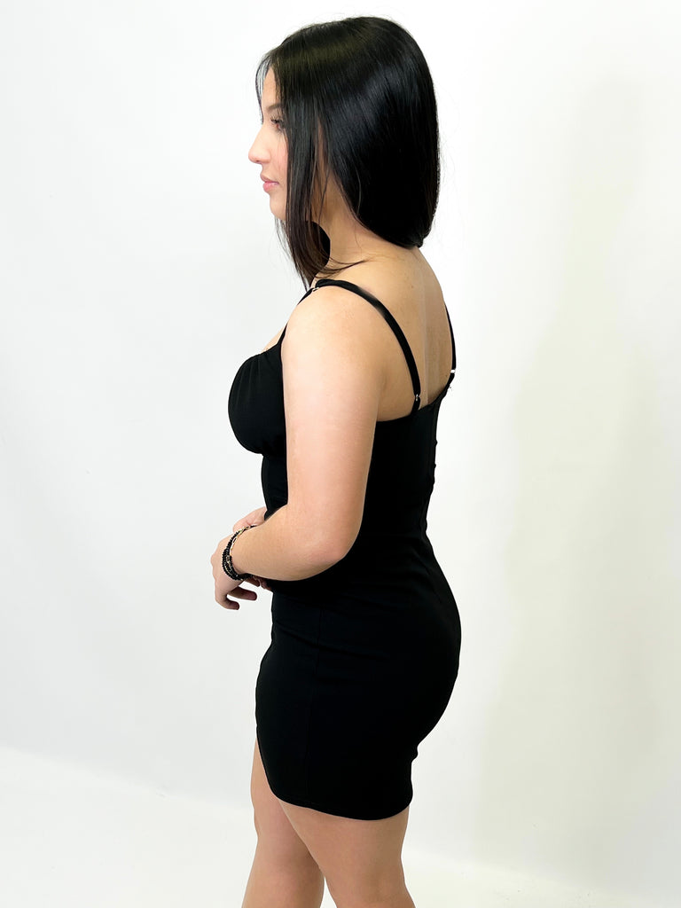 Stacey - Black BodyCon Dress