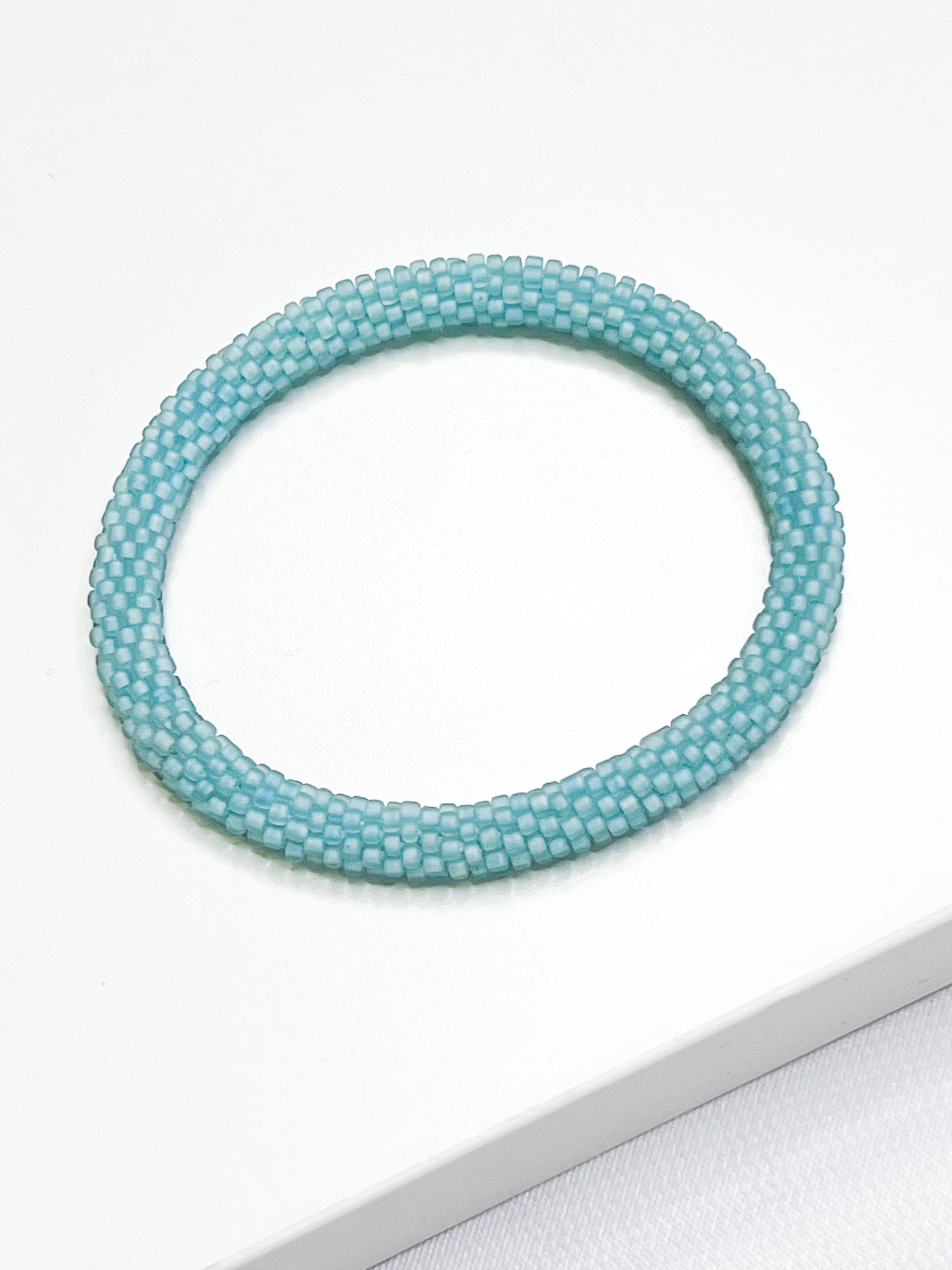 Lily and Laura Glass Beaded Bracelets