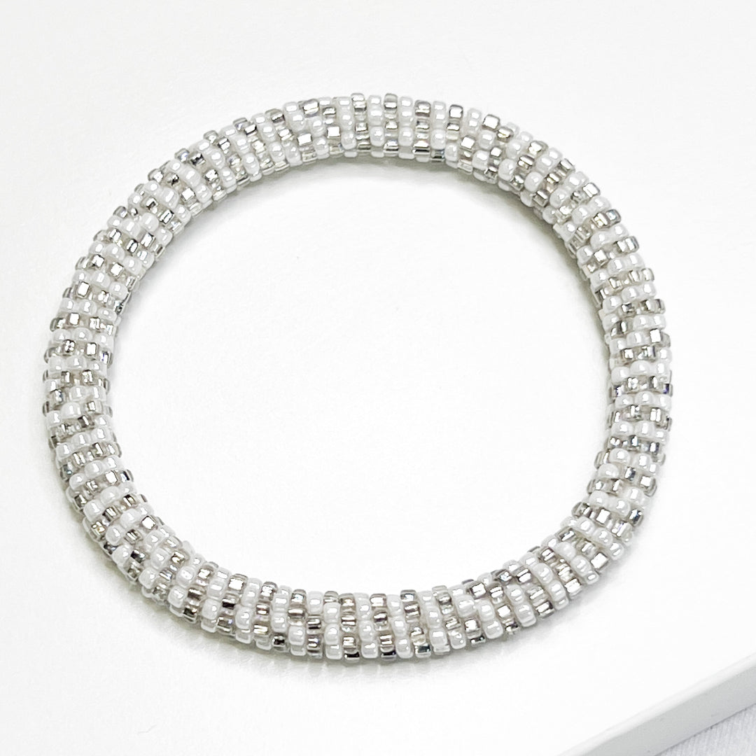 Lily and Laura Glass Beaded Bracelets