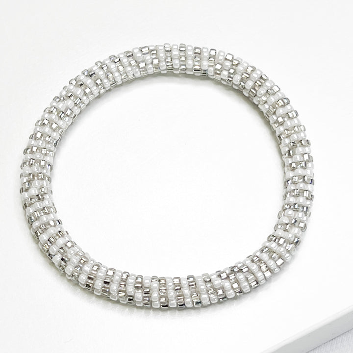 Lily and Laura Glass Beaded Bracelets