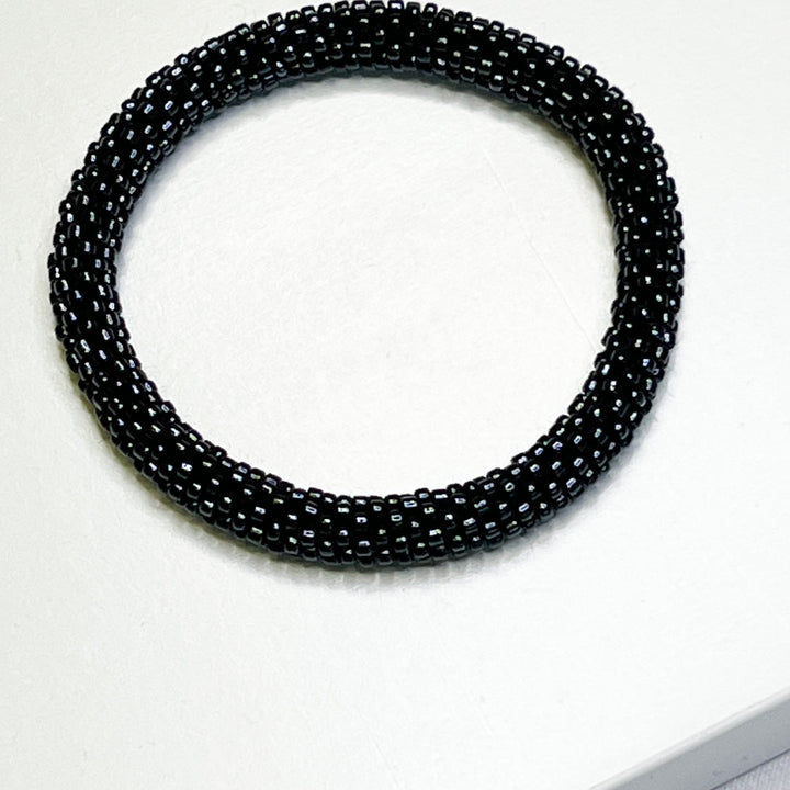 Lily and Laura Glass Beaded Bracelets