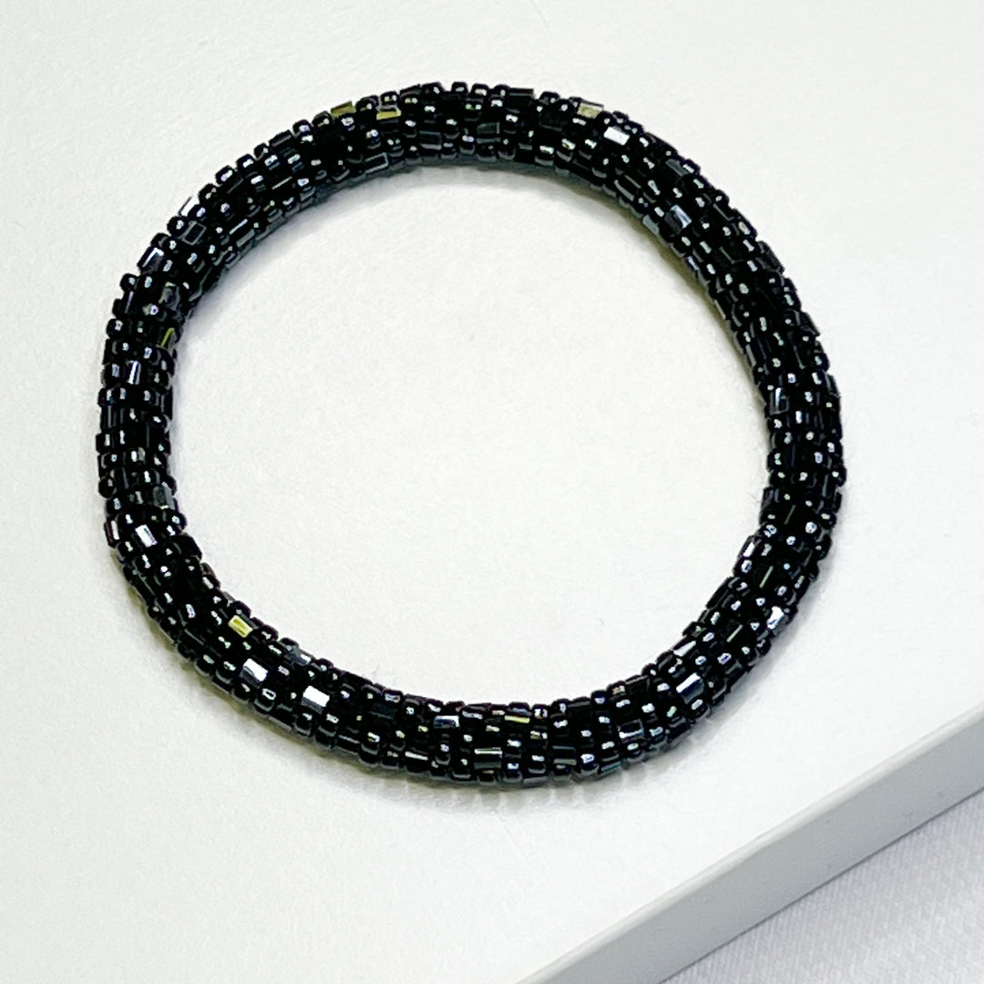 Lily and Laura Glass Beaded Bracelets