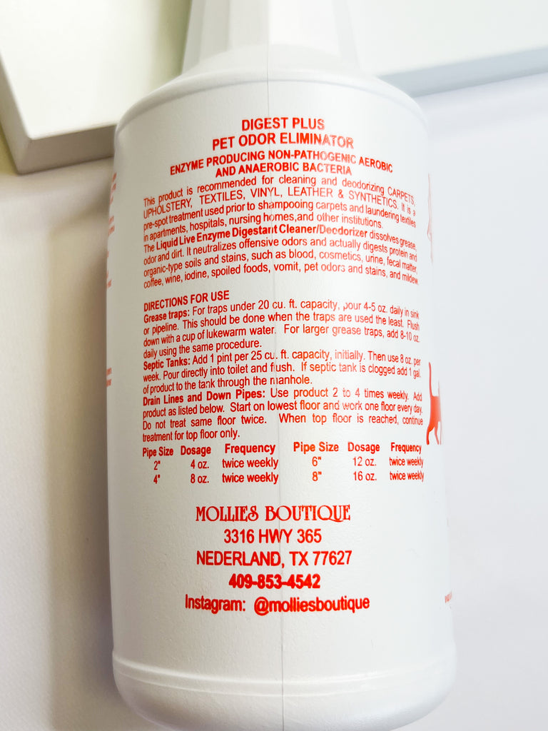 Digest Plus Pet Odor Eliminator/ Stain Remover