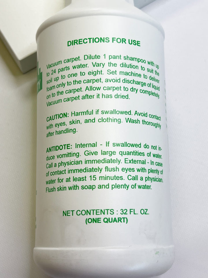 Dry Circular Foam Shampoo