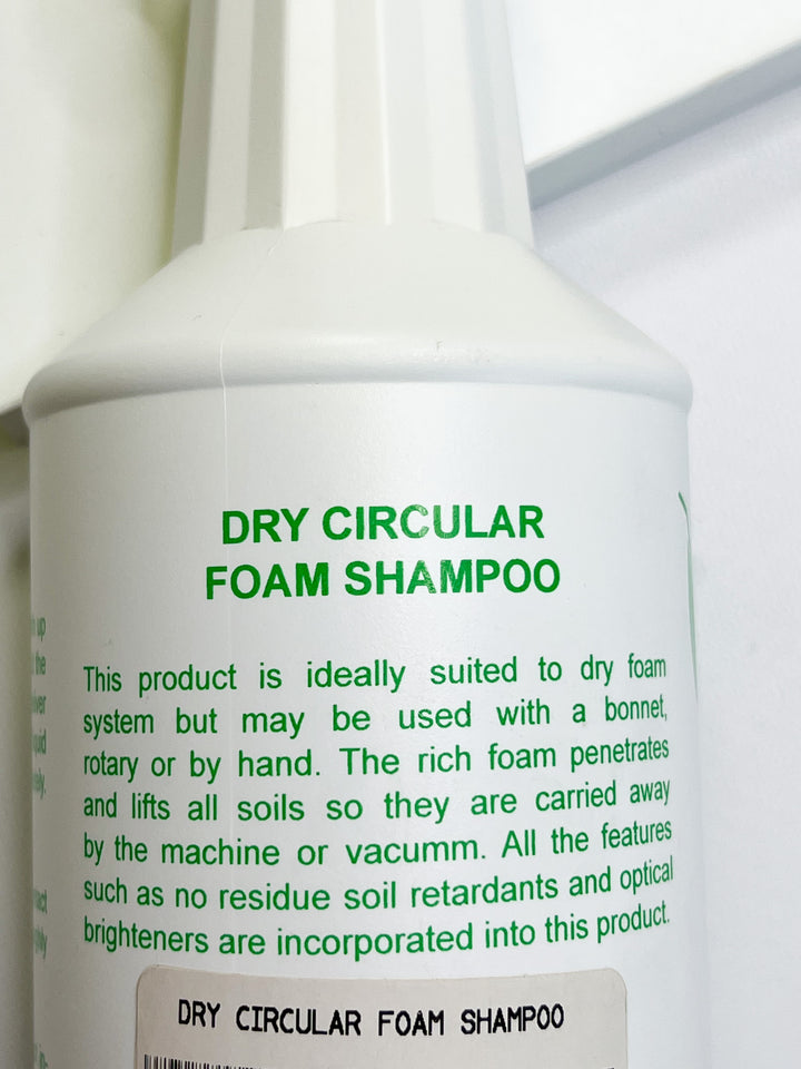 Dry Circular Foam Shampoo