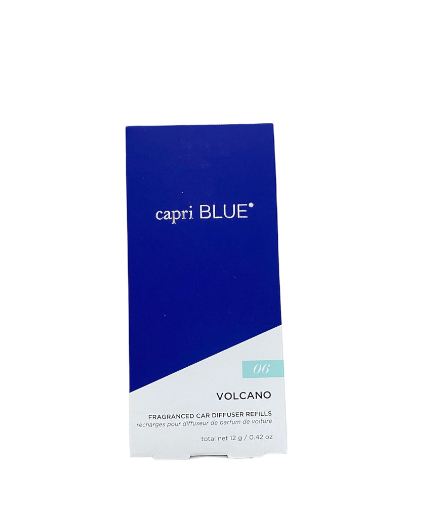 Capri Blue Car Diffuser & Refill - Volcano