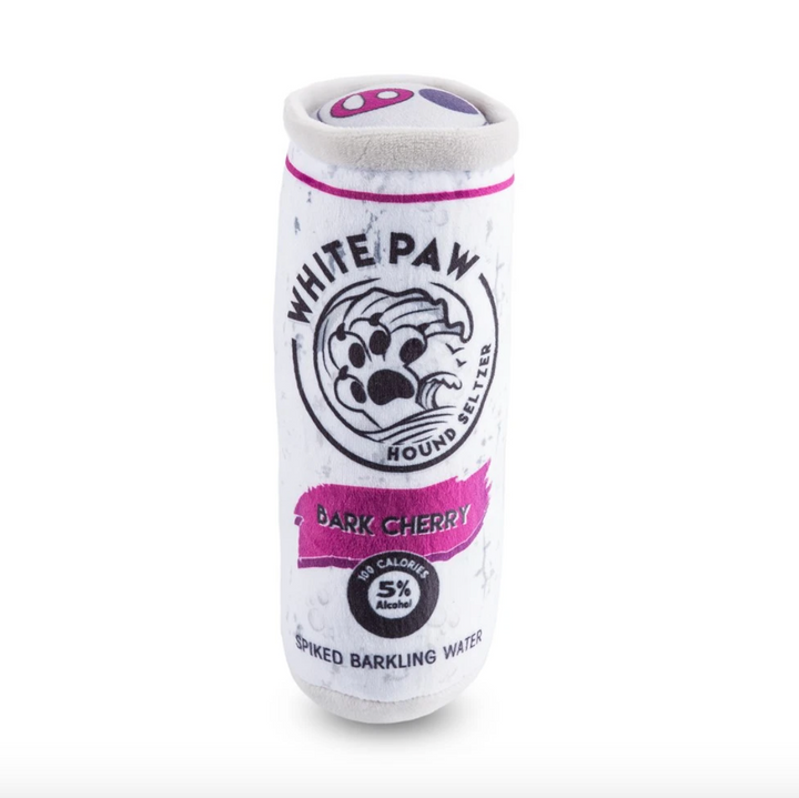 Dog Toy - Bark Cherry White Paw