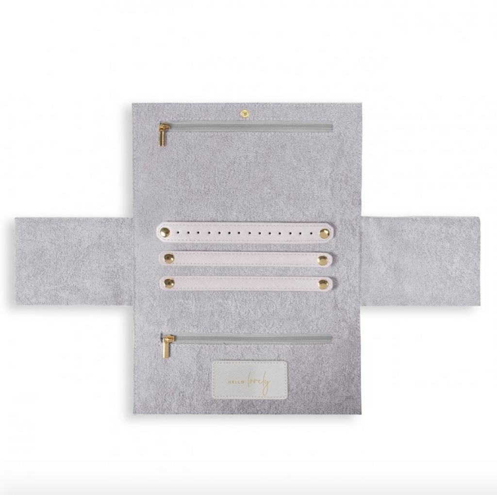 Katie Loxton - Hello Lovely Jewelry Pouch - Gold