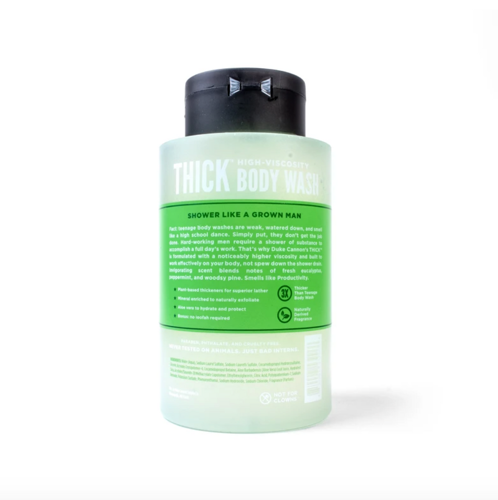 Duke Cannon - THICK High Viscosity Body Wash (Productivity)