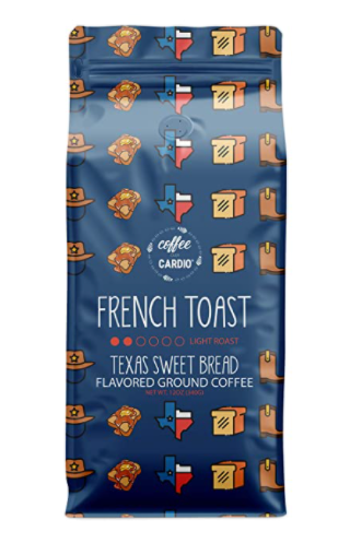 Coffee Over Cardio - French Toast Texas Sweet Bread Coffee 12 oz. Bag