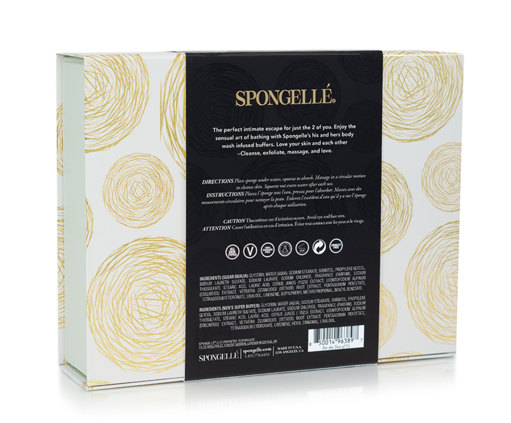 Spongellé - For The Two Of Us Valentine's Day Gift Set