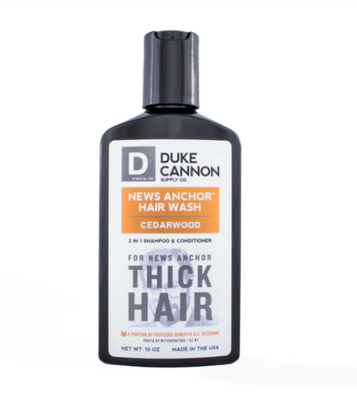 Duke Cannon - News Anchor 2-in-1 Hair Wash (Cedarwood)