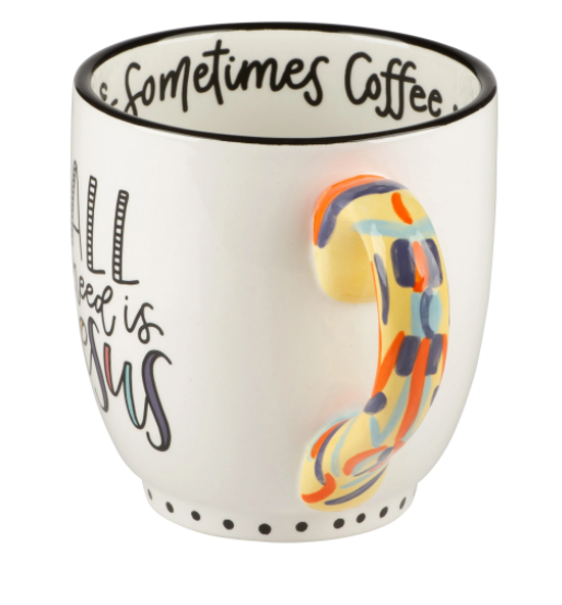 Coffee Mug - Jesus and Sometimes Coffee