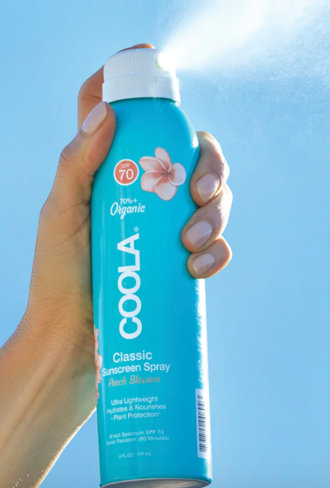 Coola - Classic Sunscreen Spray Peach Blossom 70 SPF