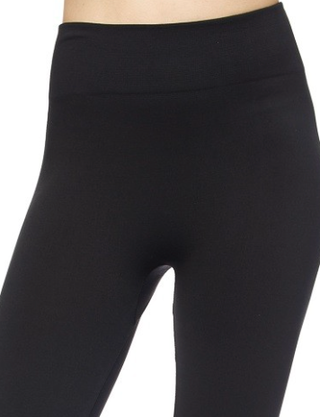 Black Fleece Lined Leggings