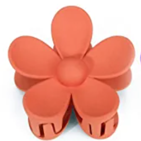 Tia - 3" Flower Hair Claw Clip