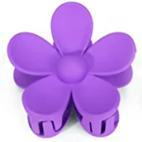 Tia - 3" Flower Hair Claw Clip