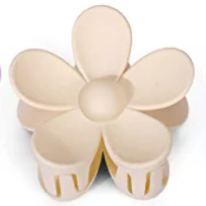 Tia - 3" Flower Hair Claw Clip