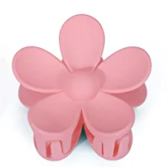 Tia - 3" Flower Hair Claw Clip