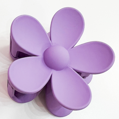 Tia - 3" Flower Hair Claw Clip