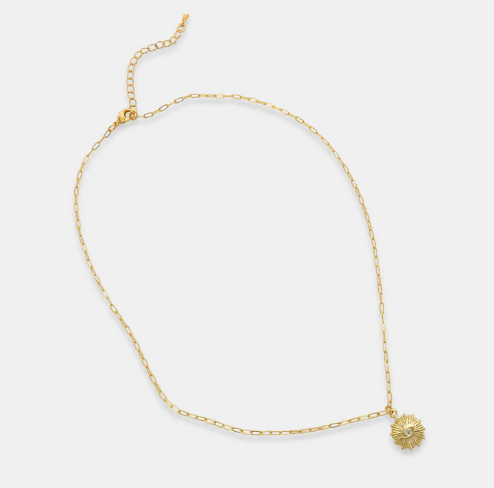 Elle - Evil Eye Charm Necklace