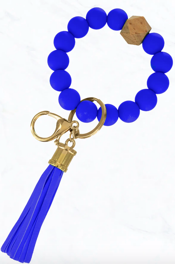 Powder Blue Silicone Beads 10 Pcs 15mm Keychain Bracelet Necklace