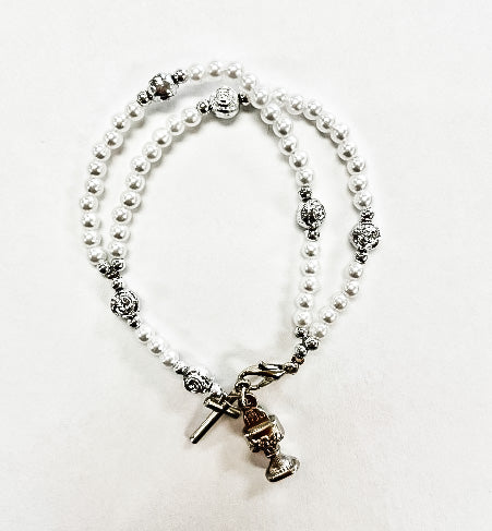 First Communion Rosary Bracelet