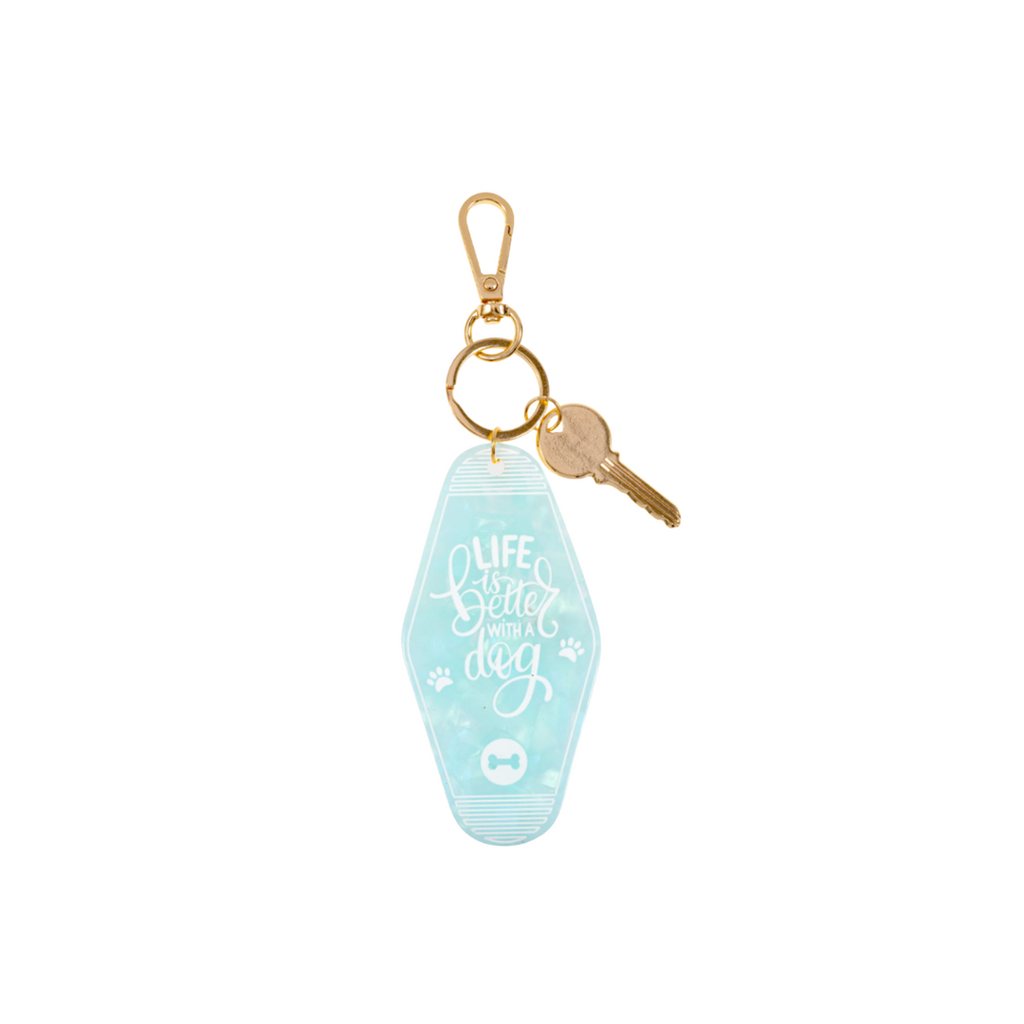 Key Chain - Life is Better With a Dog