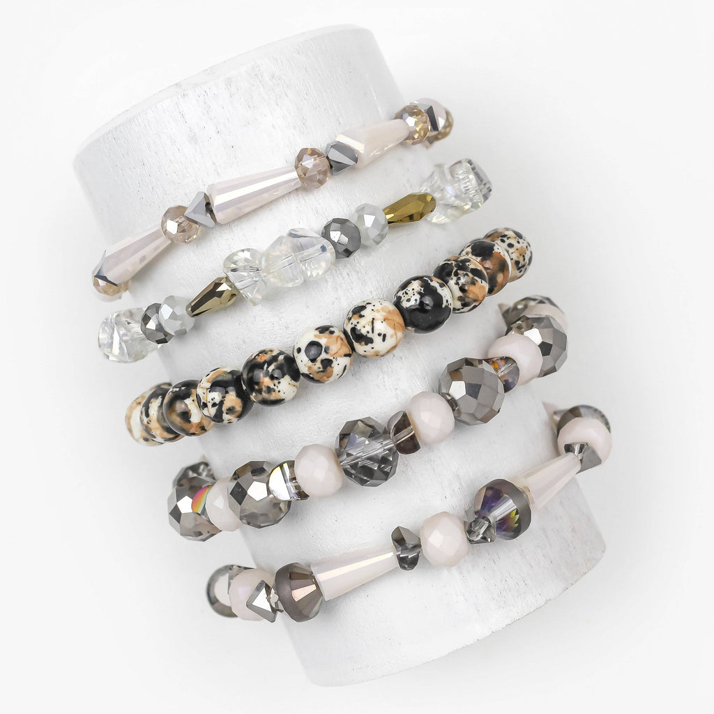 Erimish - Lunar Eclipse Bracelet Stack