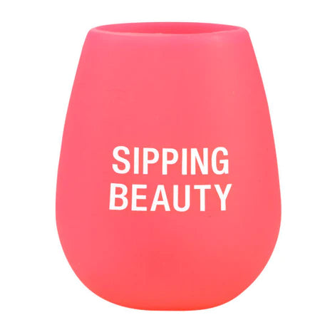 Sipping Beauty - Silicone Wine Glass