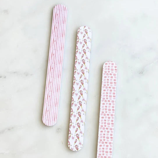 Champagne Dreams Nail Files - Set of 3