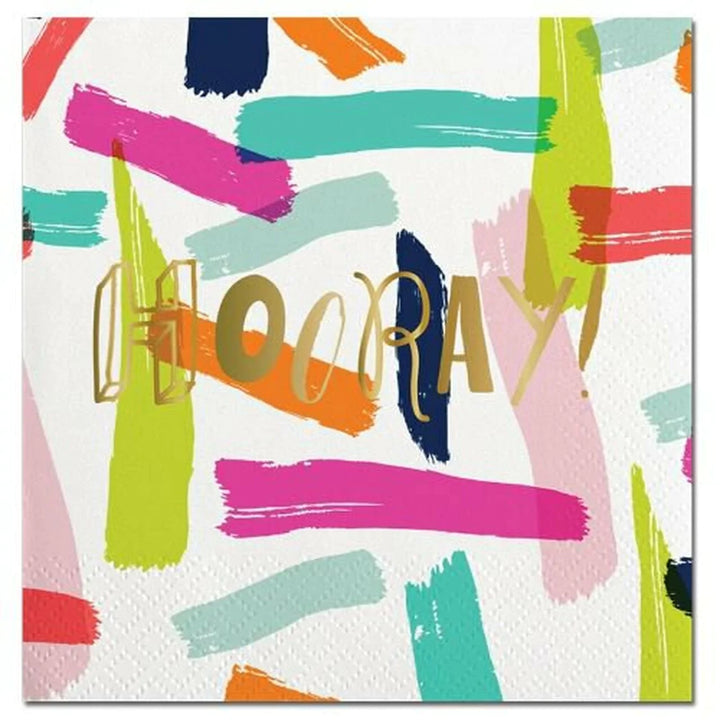 Hooray Cocktail Napkins