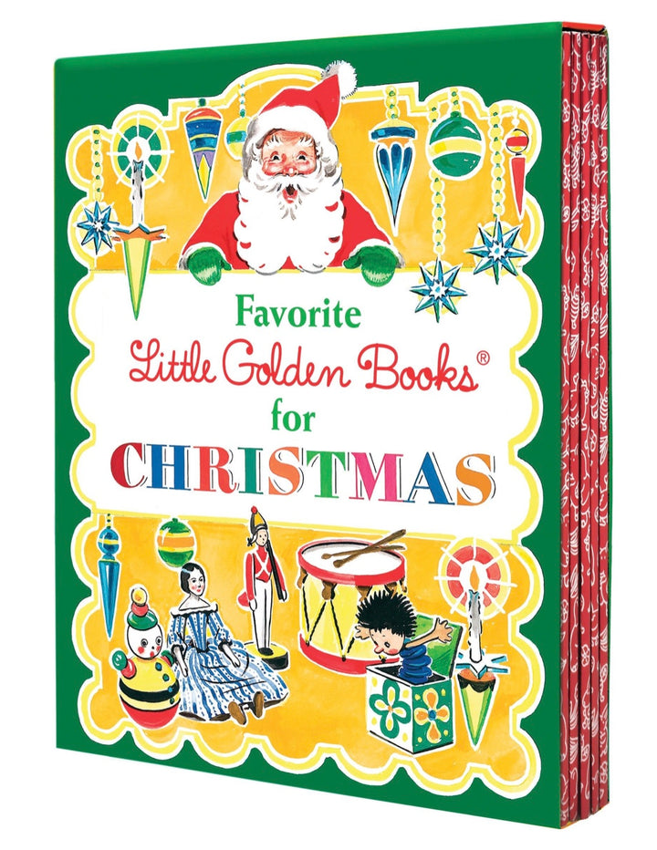 Set of 5 Christmas Books - Favorite Little Golden Books For Christmas