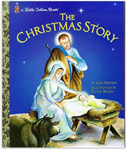 Set of 5 Christmas Books - Favorite Little Golden Books For Christmas