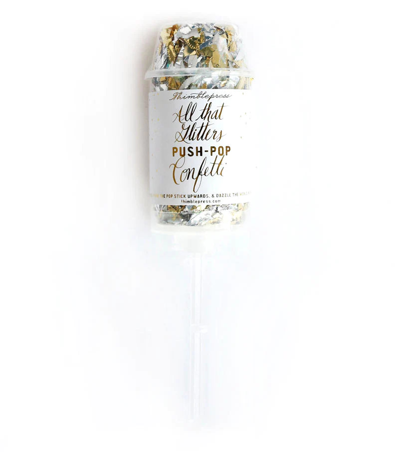Push-Pop Confetti - "All that Glitter"