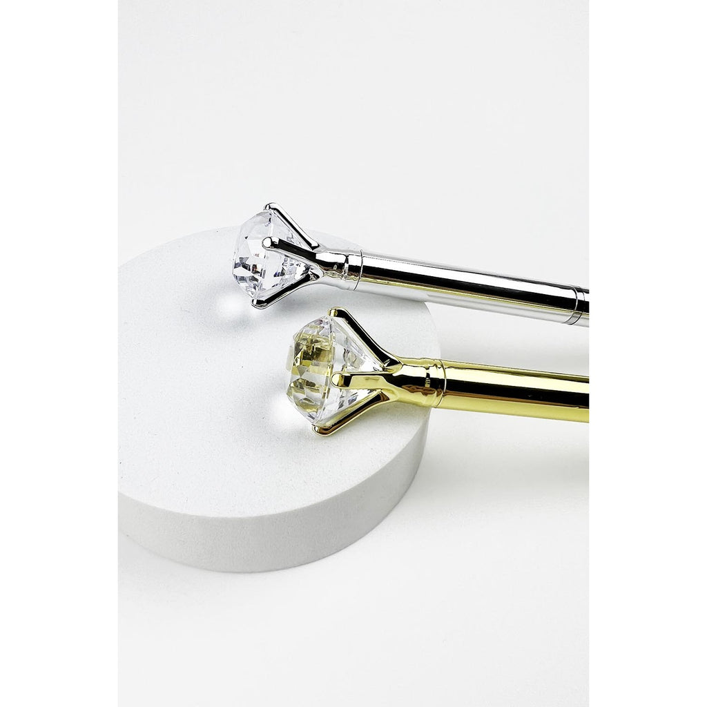 Silver or Gold Diamond Writing Pen